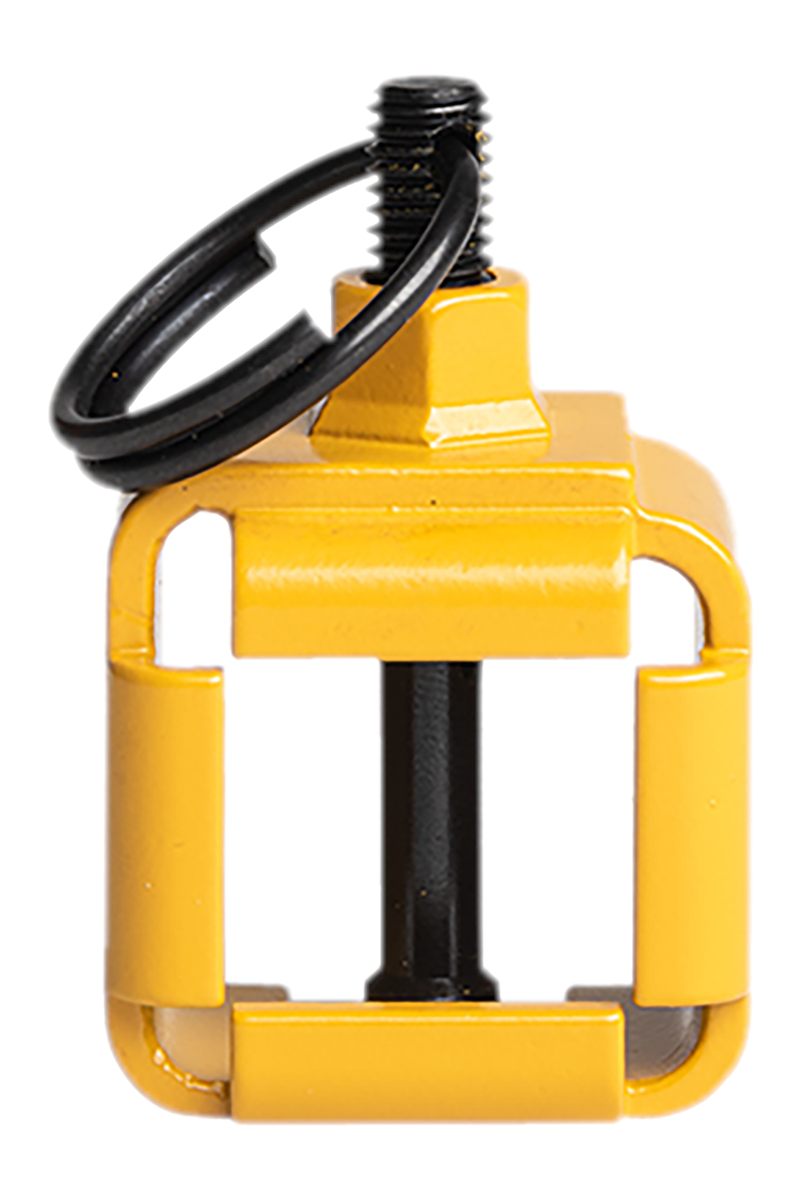 Leapers MNT16AD2C Blank Firing Adaptor For AR15 Black/Yellow Steel 2.44in L
