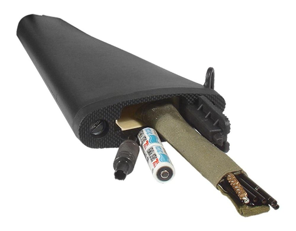 Leapers, UTG RBT469B Stock Assembly Black Synthetic Fixed A2 AR-15 view 2