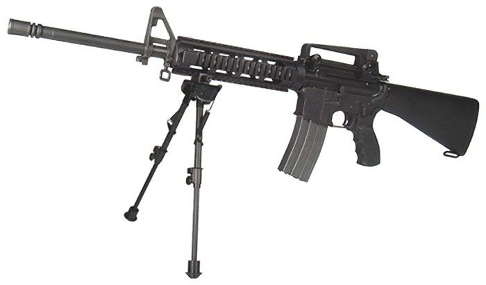Leapers, UTG RBT469B Stock Assembly Black Synthetic Fixed A2 AR-15 view 7