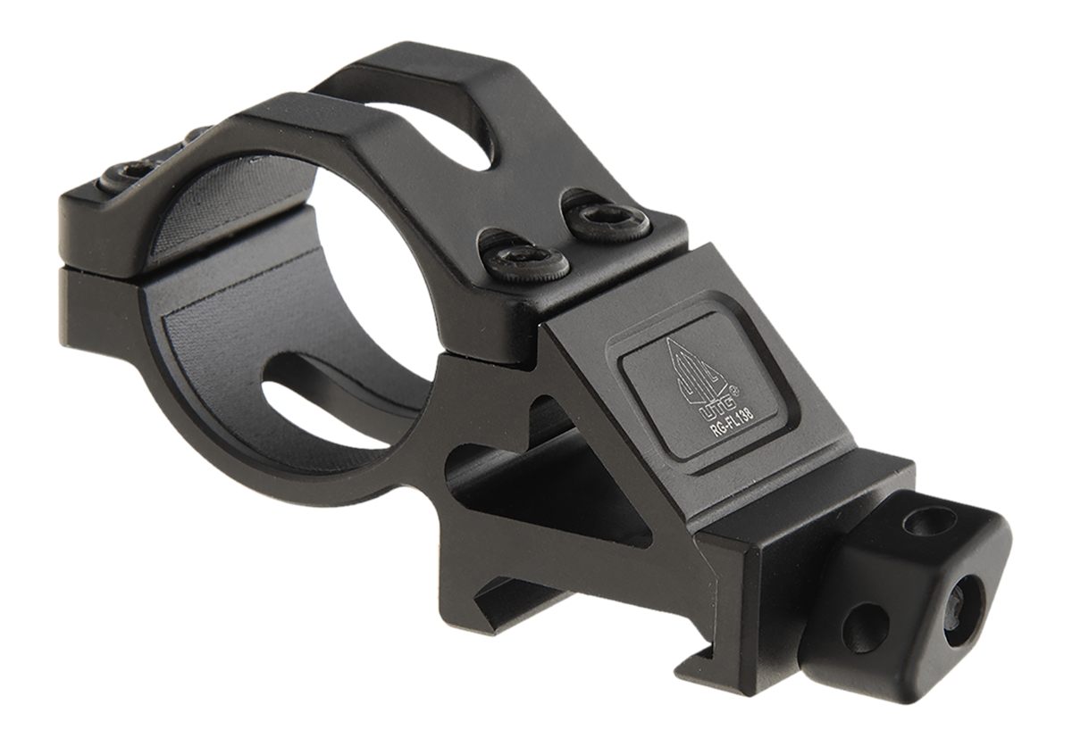 UTG Angled Offset Low Profile Ring Mount for Light Devices