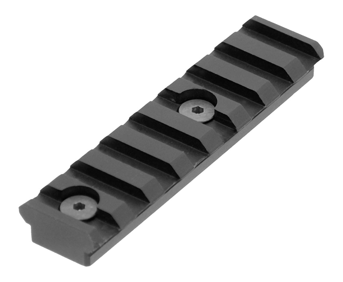 Leapers UTG Pro MTURS04M 3.14in KeyMod Picatinny Rail Section 8 Slots Black