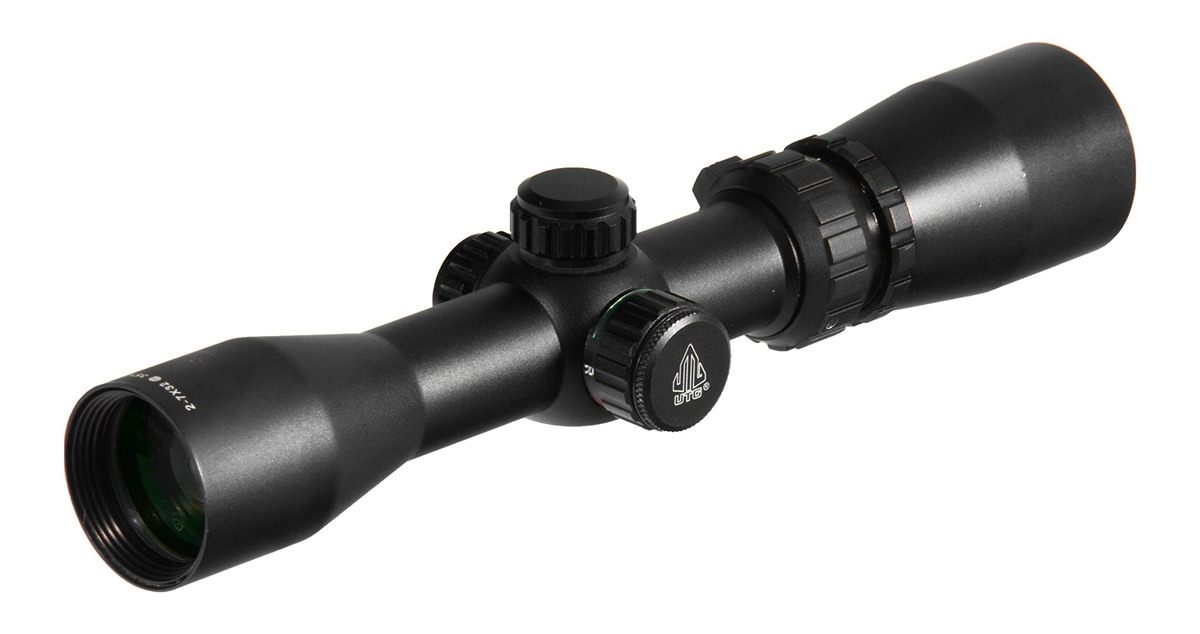 UTG 2-7X32 1in Handgun Scope, Long Eye Relief, PDC Reticle