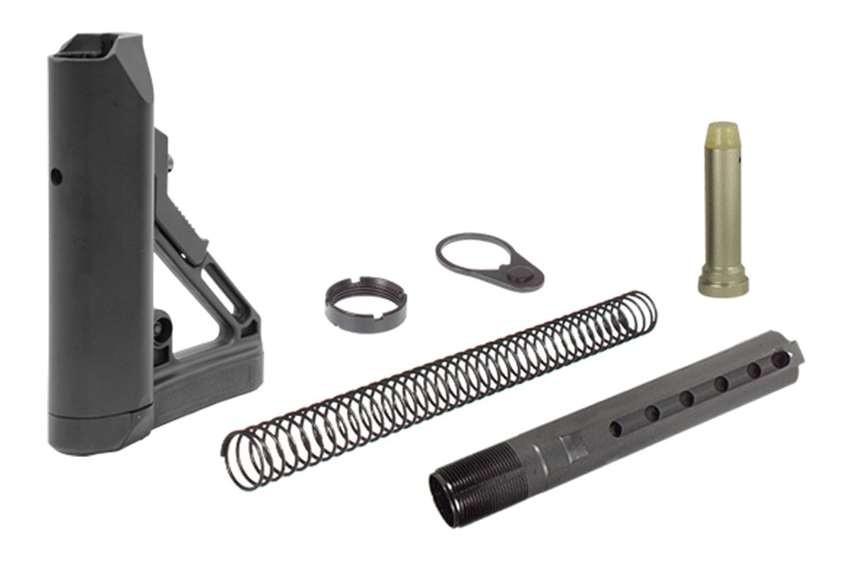 Leapers, UTG Pro RBUS1BM Mil-Spec OPS Ready S1 Stock Kit Black Synthetic 6
