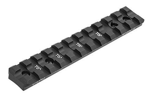 UTG Pro Leapers Made in USA Ruger 10/22 Picatinny Rail Mount Black view 2