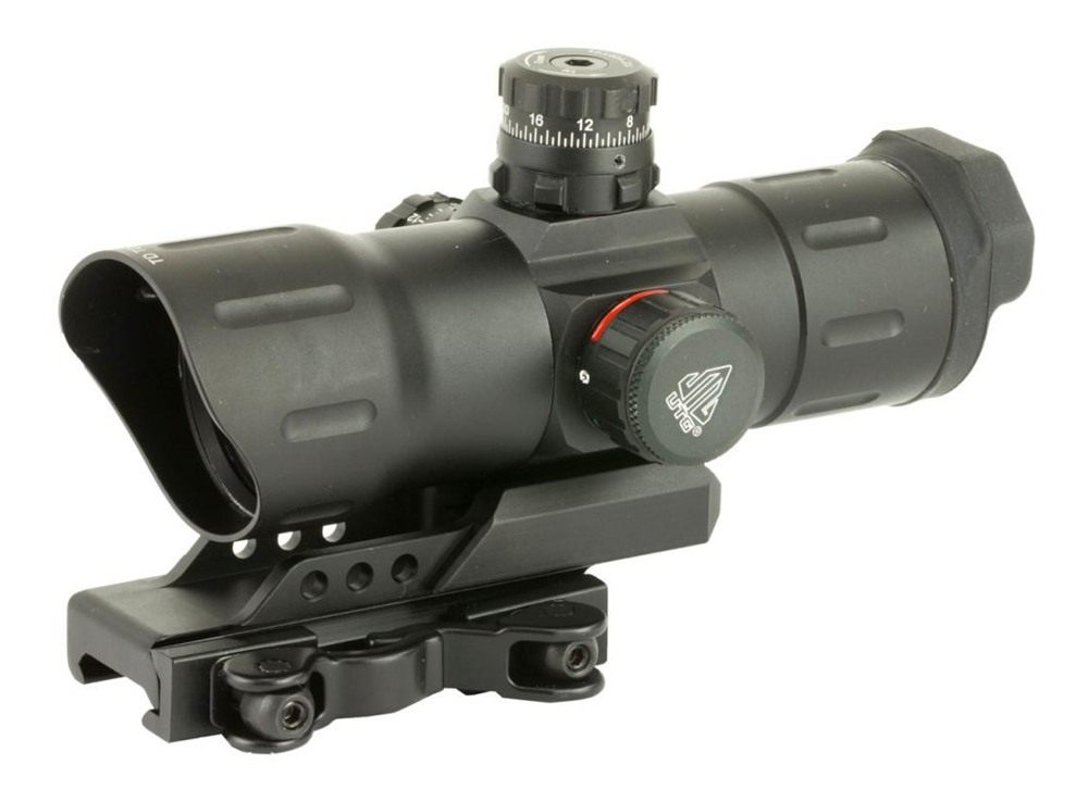 Leapers, UTG 6 Inch ITA CQB Red/Green T-dot Sight with Offset QD Mount view 2