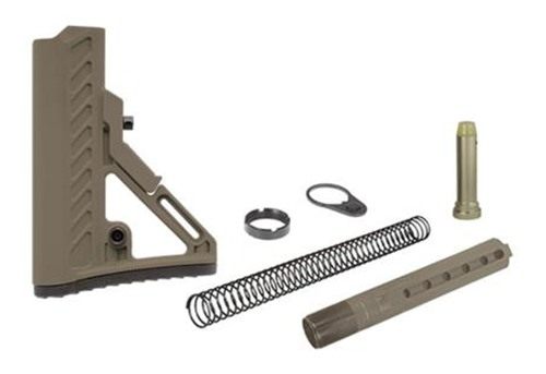 Leapers UTG PRO Model 4 Ops Ready S2 Mil-spec Stock Kit - Flat Dark Earth
