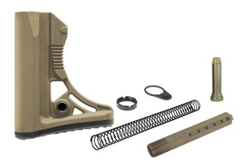 Leapers UTG PRO Model 4 Ops Ready S3 Mil-spec Stock Kit - Flat Dark Earth