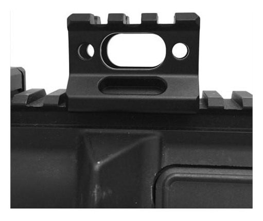 UTG 3-slot Slim Picatinny Short Riser Mount 1in High, 3 Black view 2