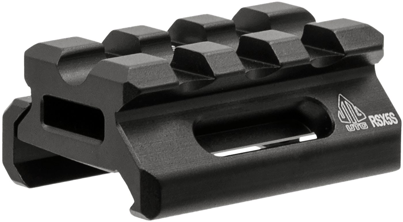 UTG Leapers MT-RSX5S Super Slim Picatinny Riser Mount, 1/2in Height, 3 Slot