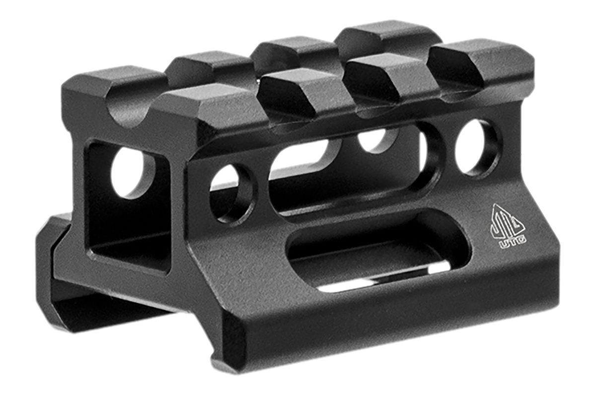 Leapers MTRSX7S Picatinny Riser Matte Black Anodized Aluminum Mount
