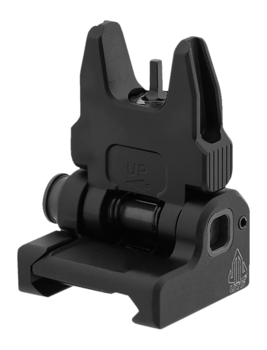 UTG Accu-Sync Spring Loaded Flip-up Front Sight Black