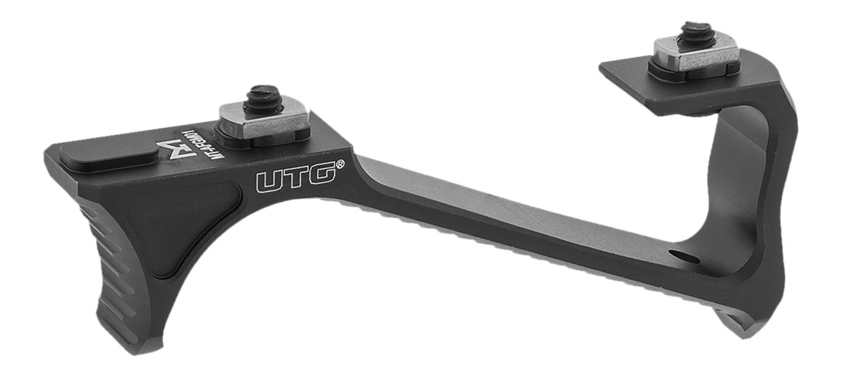 Leapers, UTG MTAFGM01 Ultra Slim Foregrip Matte Black Anodized Aluminum