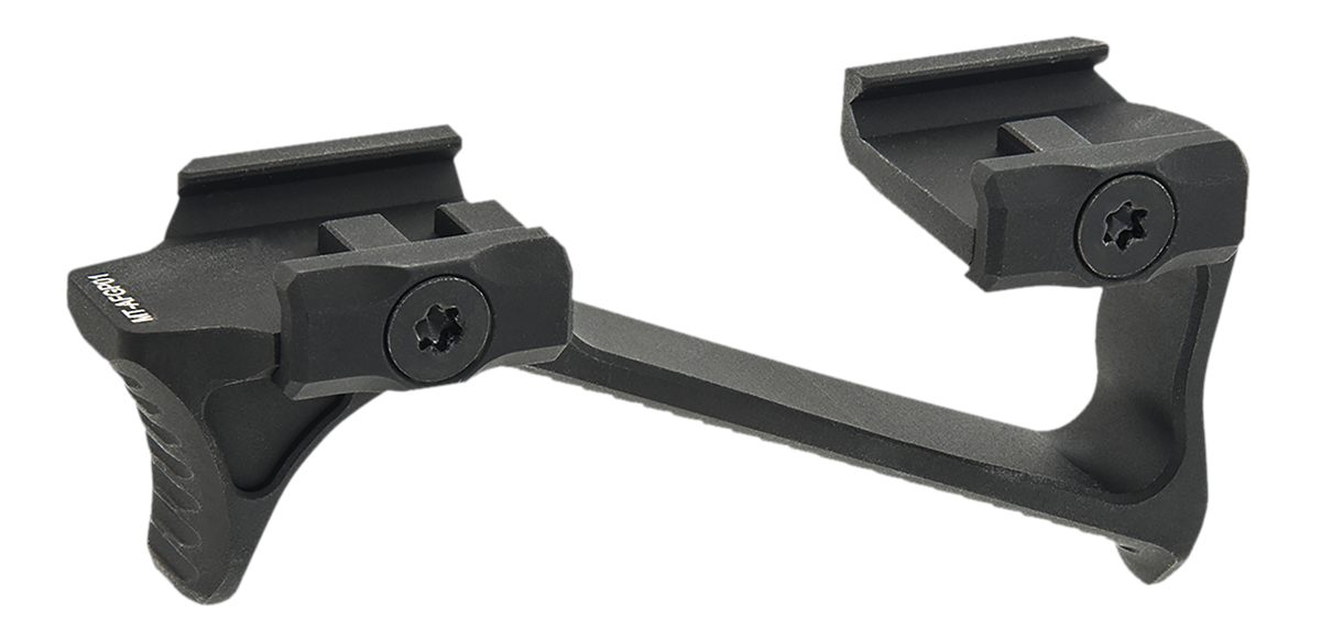 Leapers MTAFGP01 Ultra Slim Foregrip Matte Black Anodized Aluminum