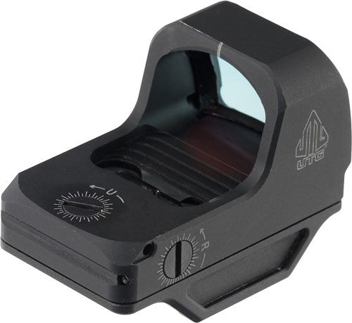 UTG OP3 Micro, Red 4.0 MOA Single Dot, Adaptive Base view 2
