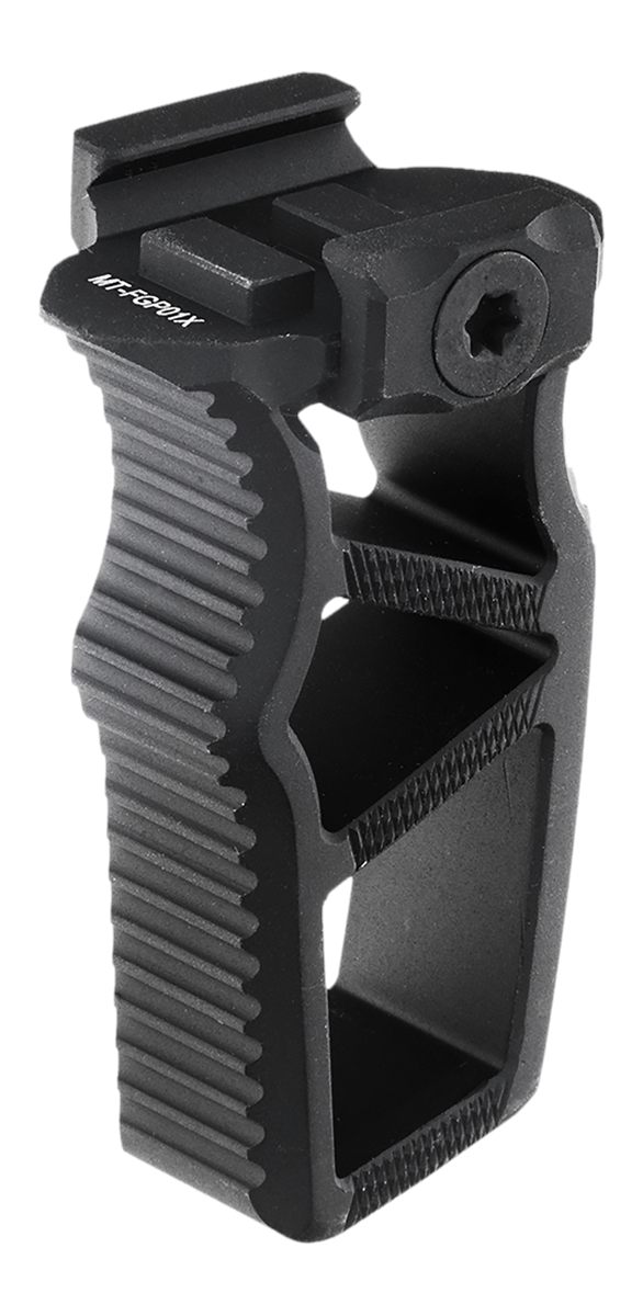 Leapers MTFGP01X Ultra Slim Foregrip Matte Black Anodized Aluminum