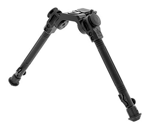 UTG Over Bore Bipod, 7in-11in Center Height, Picatinny, Black view 2