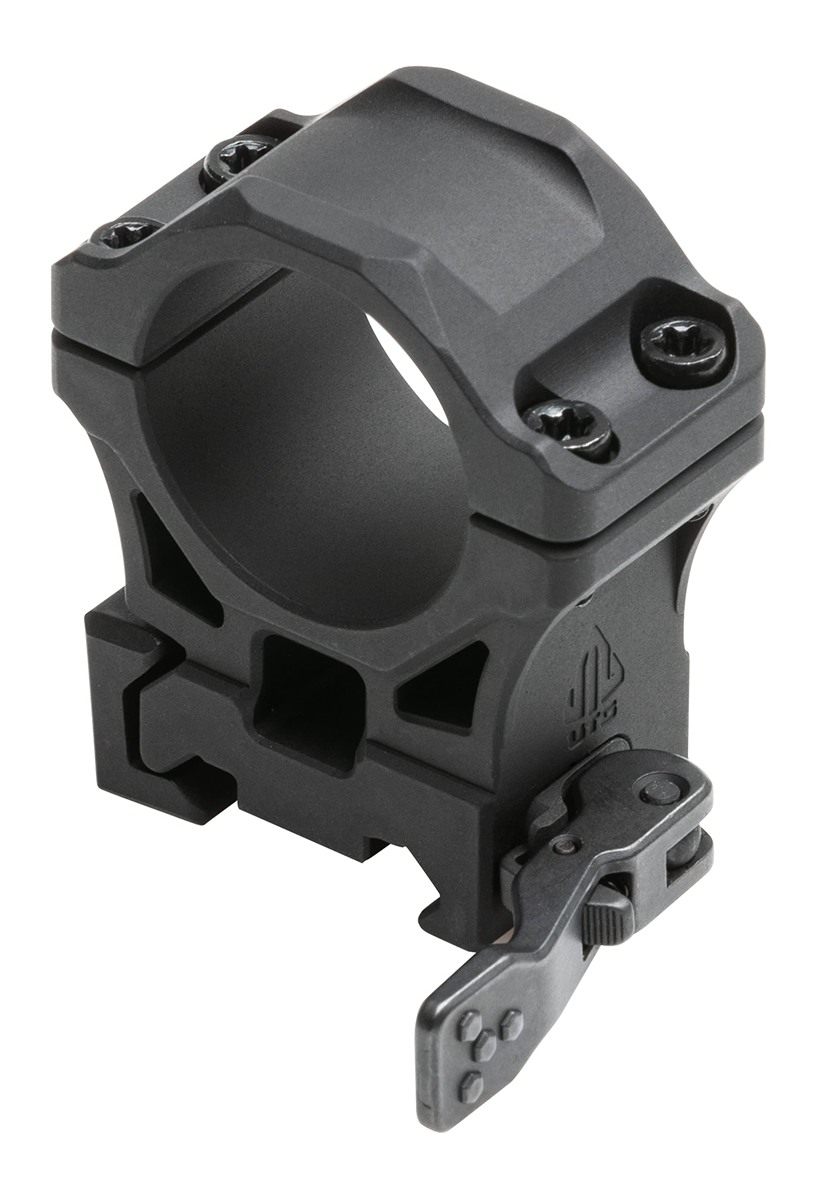 UTG Accu-Sync QR 1in Medium Profile Scope Rings, Picatinny,Black