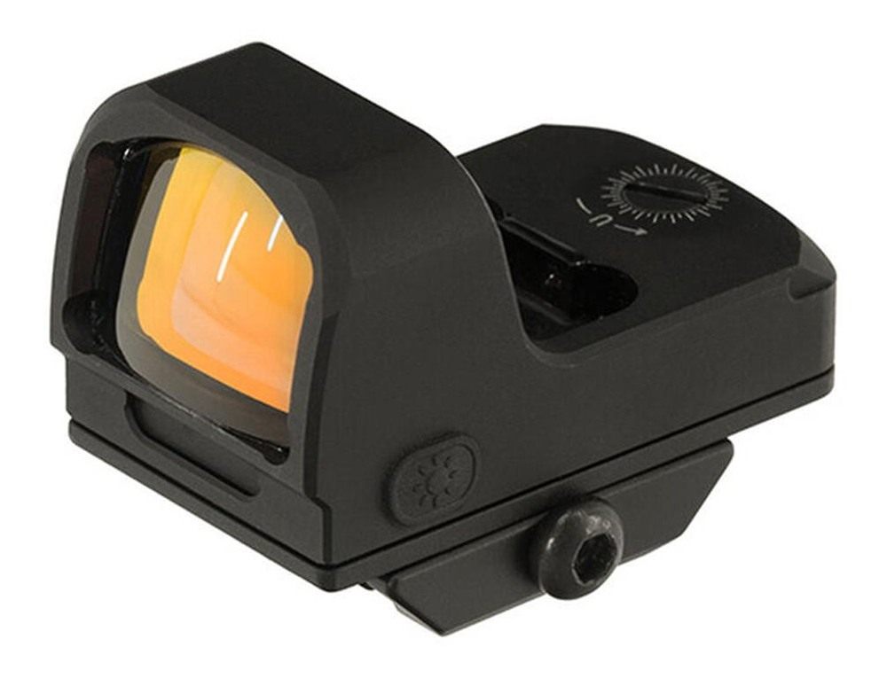 UTG OP3 Micro, Red 4 MOA Single Dot, RMR Footprint view 2