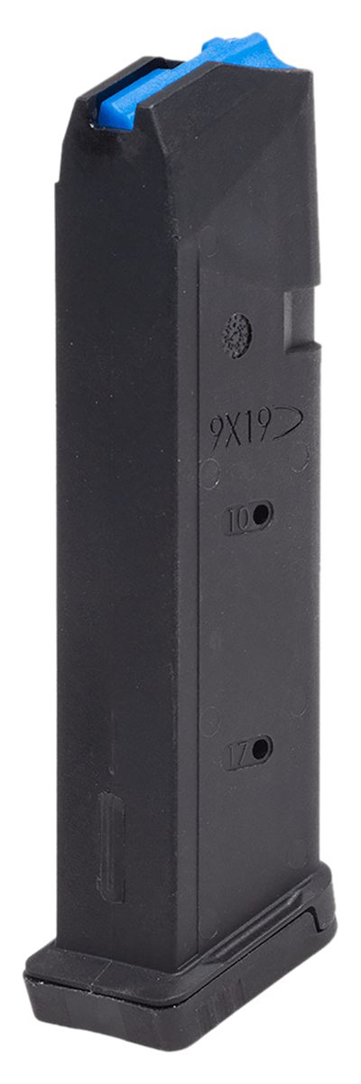 UTG Leapers RBTGL917 17rd 9mm Fits Glock Black Polymer/Steel