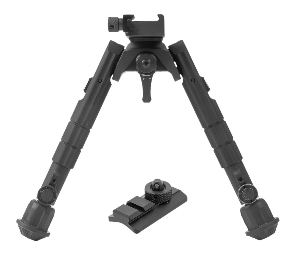 Leapers TLBP01B Bipod Black Anodized 7-9in Aluminum