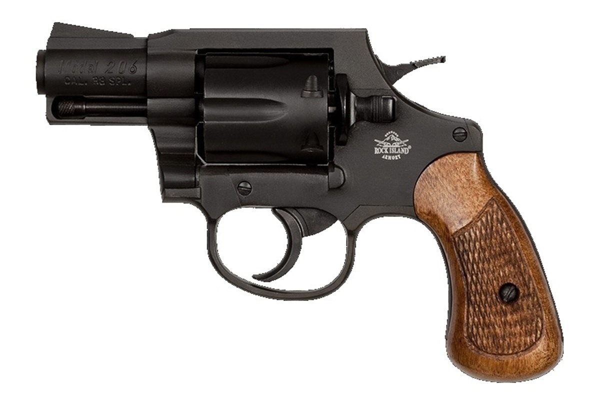 Armscor|Rock Island Armory Rock 51283 M206 CA Compliant Small 38 Special 6r view 2