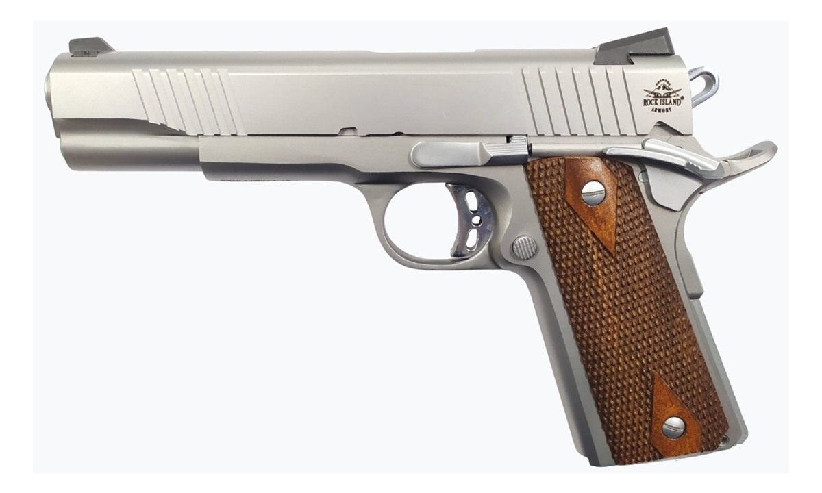 Armscor|Rock Island Armory Rock 51414 Standard FS CA Compliant 45 ACP with view 2