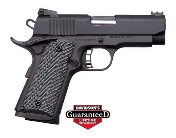 Rock Island Armory 51479 Ultra CS 45 ACP Caliber with 3.50in Barrel, 7+1 Ca view 3