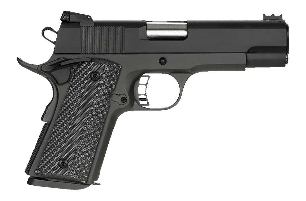 Rock Island 51857 Ultra CCO 45 ACP 7+1 4.20in Button-Rifled Barrel, Black P