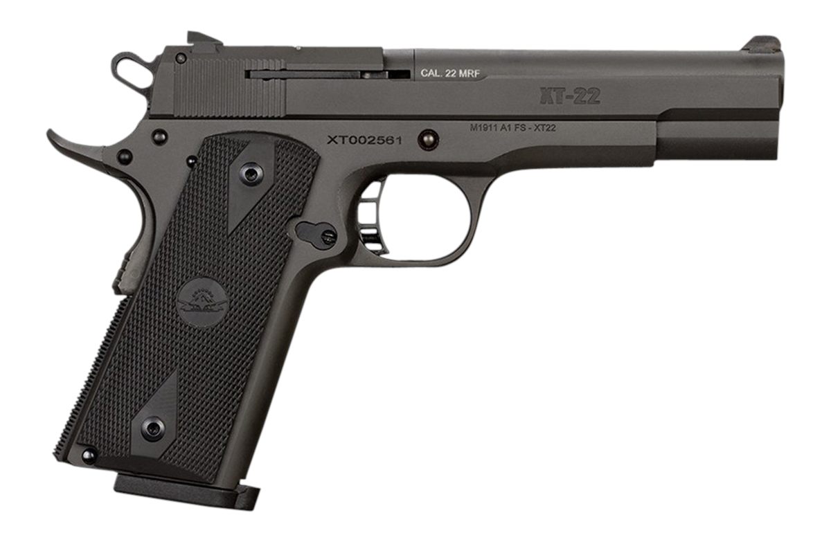 Rock Island Armory 51996 XT Magnum 22 14+1 5in Bull Barrel, Black Parkerize