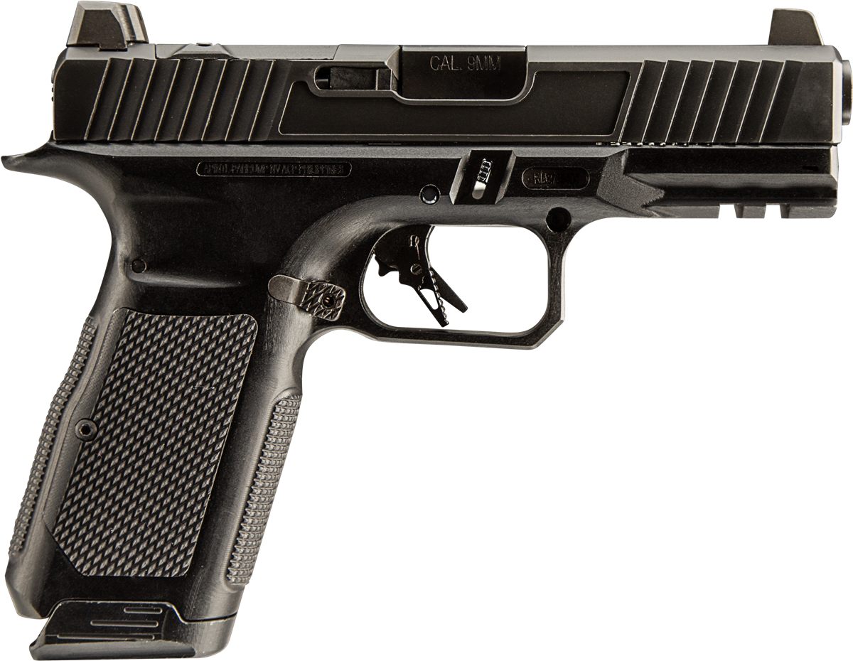 Rock Island 566119mm Luger 17+1 4.49in Black Barrel, PVD Coating Slide, Ano view 2