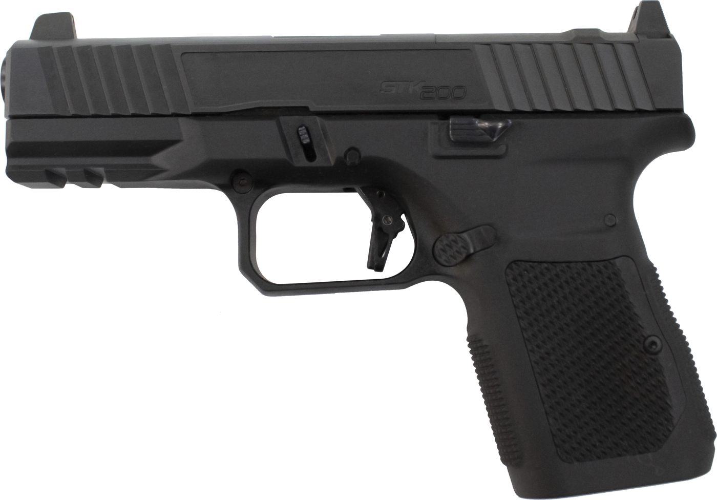 Rock Island 56621 STK200 9mm 15rd 4in Black DLC Slide Anodized G10 Grip