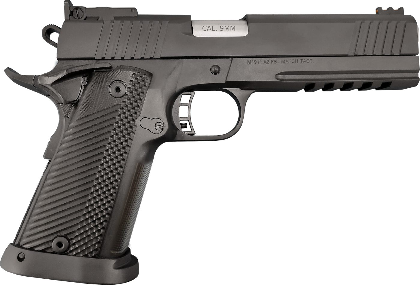 Rock Island Armory 56645 Pro Ultra Match 9mm Luger Caliber with 5in Barrel