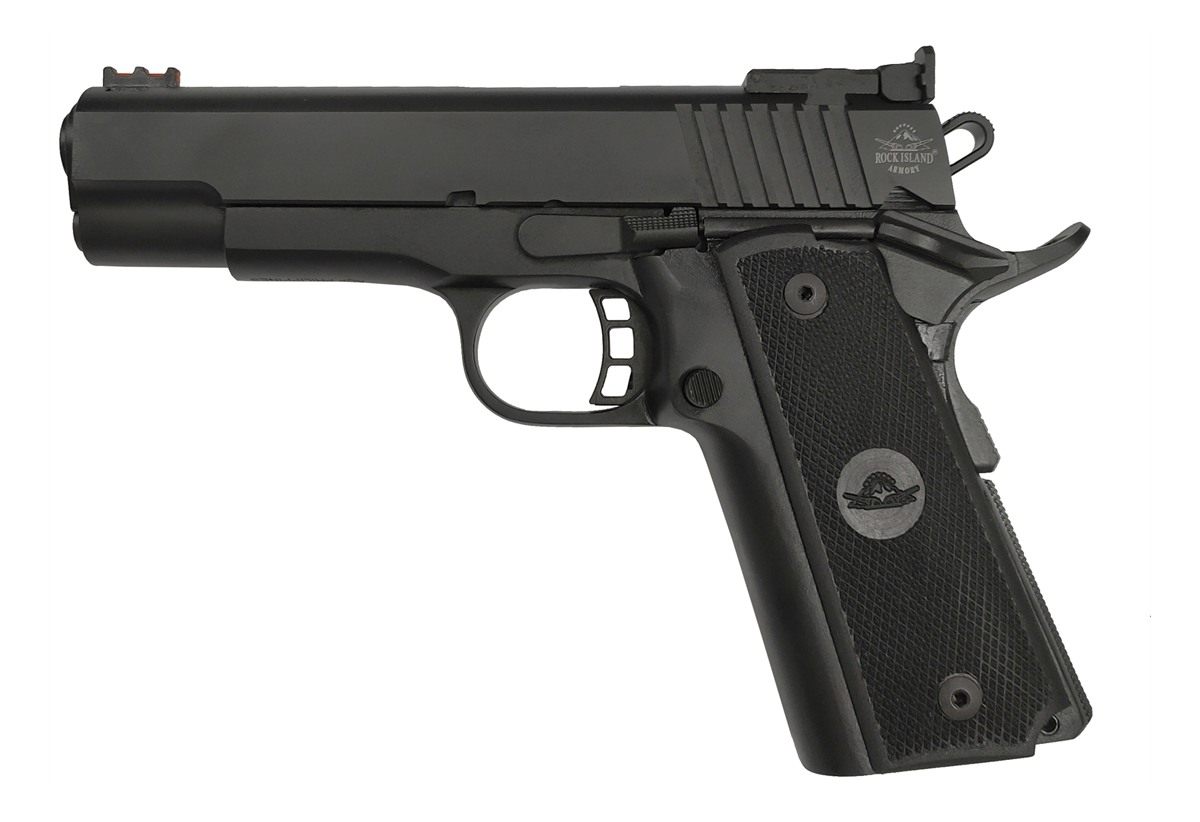 Rock Island Armory TCM Standard MS Handgun 22 17rd Magazine 4.2in Barrel Bl