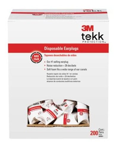 3M Peltor E.A.R. Soft Foam Plugs - 200pk