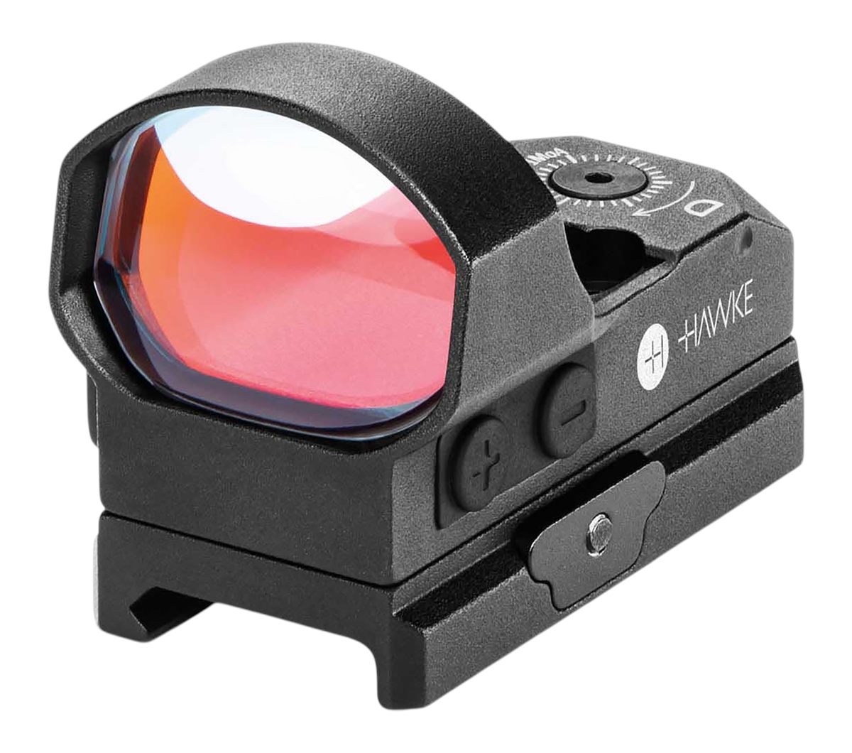 Hawke Sport Optics 12145 Reflex Sight Black 1x34mm Illuminated Circle w/Red