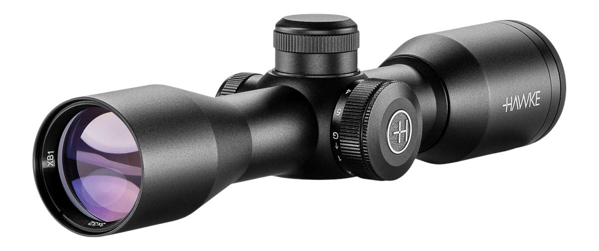 Hawke Sport Optics 12211 XB Riflescope Black 3x32mm 1in Tube Illuminated Re