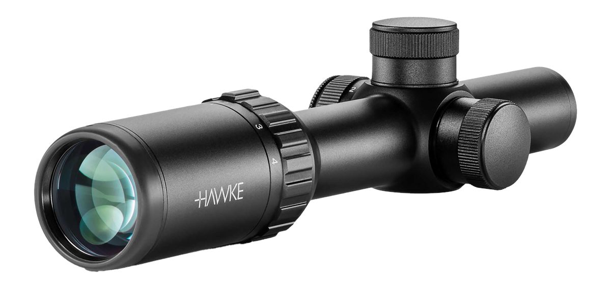 Hawke Sport Optics 14205 Vantage IR Riflescope Black 1-4x20mm 1in Tube Illu