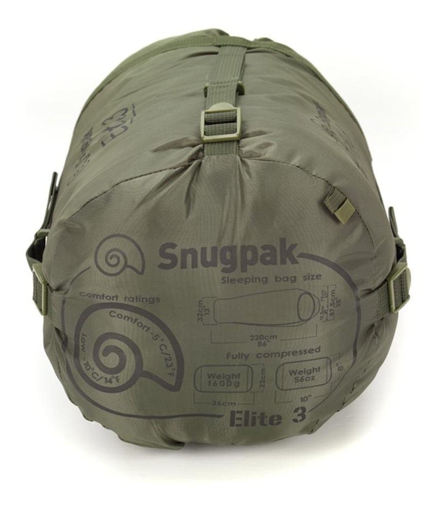 Snugpak Softie Elite 3 WGTE Olive view 2