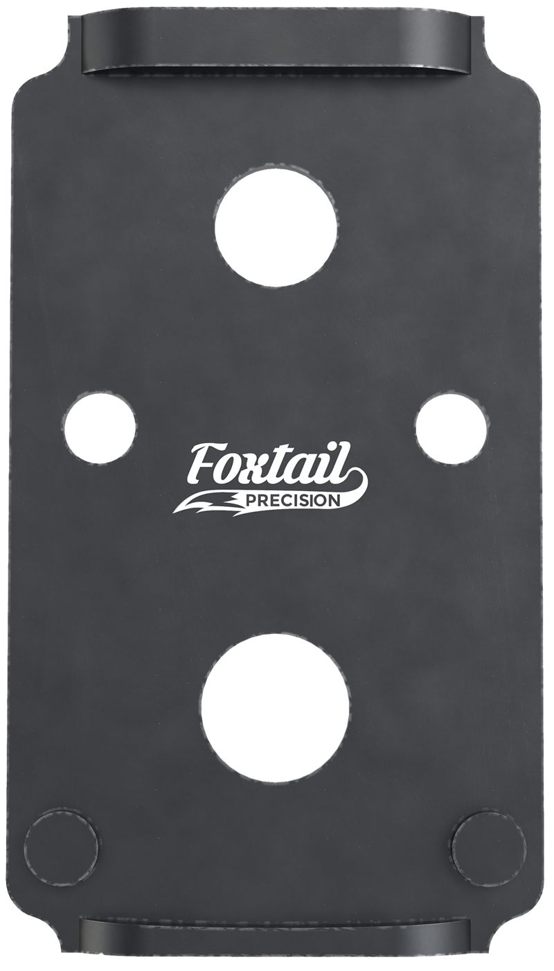Foxtail Precision 100007 Red Dot Adapter Plate for Optics-Ready Pistol Blac