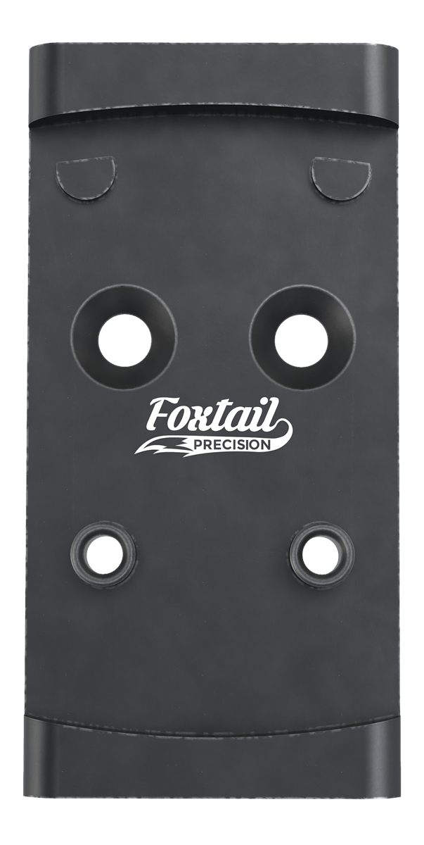 Foxtail Precision 100010 Adapter Plate Black Anodized Aluminum, Compatible