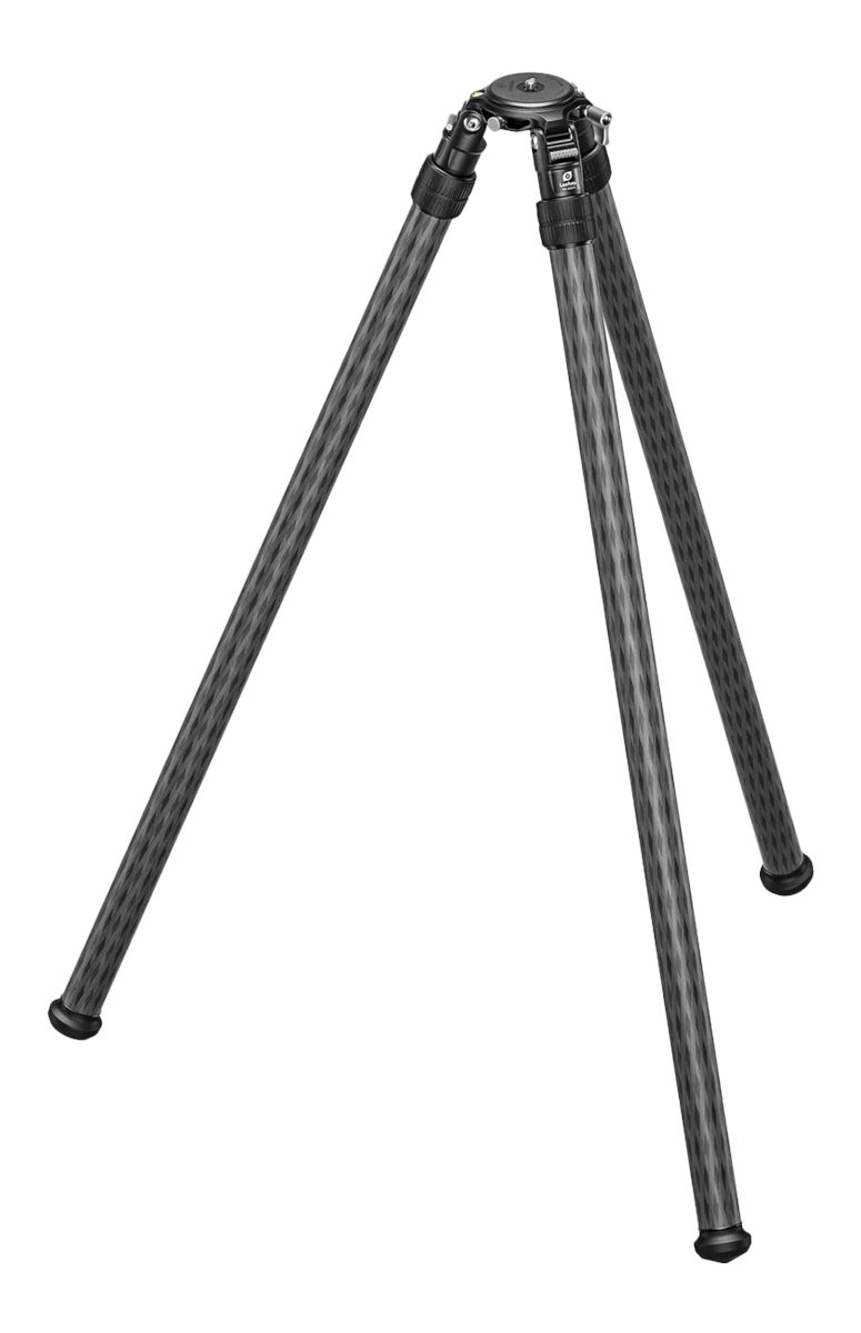 Leofoto USA SO-322CX Inverted 2 Section Carbon Fiber Tripod 6.30in-63.98in