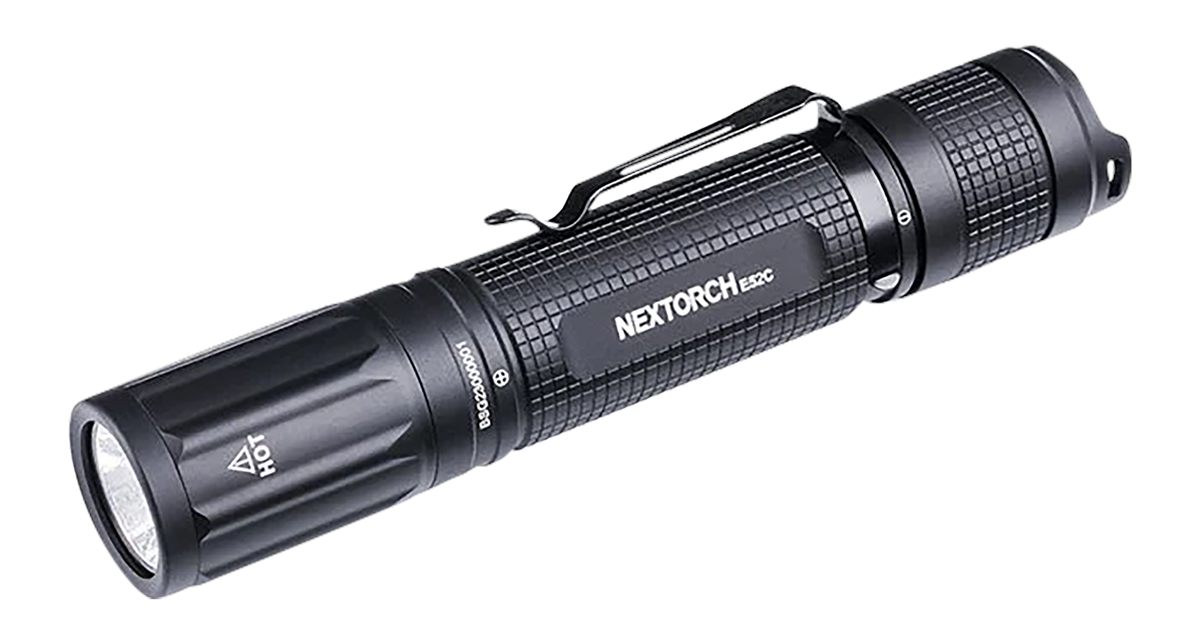 Nextorch Everyday Carry LED Flashlight Black 3000 Lumens