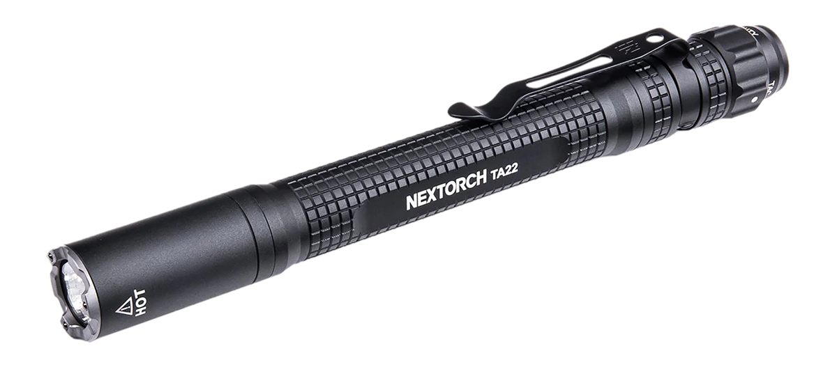 Nextorch Tri-Mode Tactical Penlight Black 850 Lumens