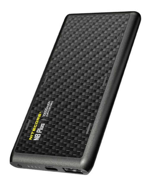 Nitecore Nbplus 10000amh Battery Pack Carbon