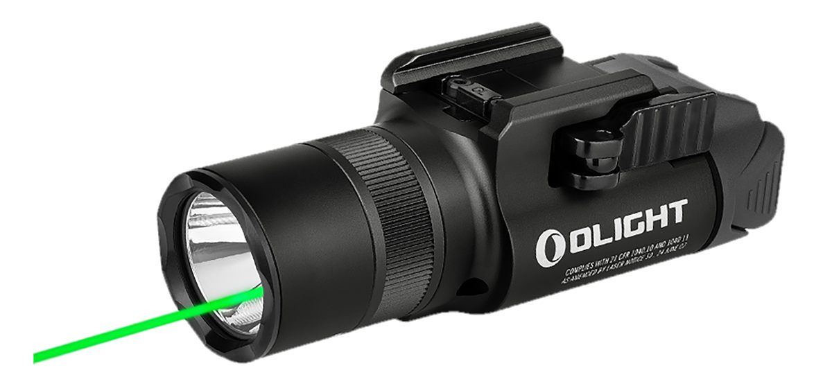 Olight store Usa BALDRPRORBK Pro R Black Anodized 300/500/1,350 Lumens Whit