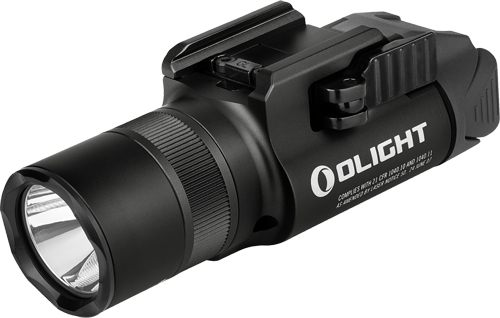 Olight store Usa BALDRPRORBK Pro R Black Anodized 300/500/1,350 Lumens Whit view 2