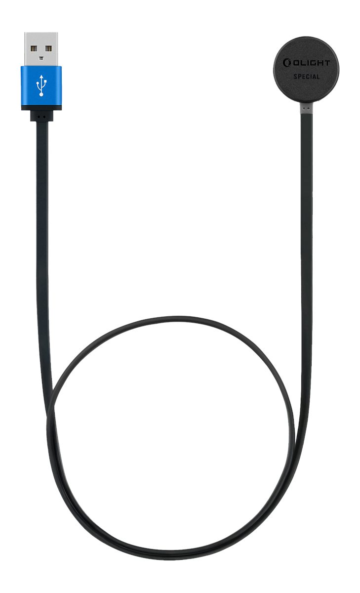 Olight store Usa MCCSBLACK Charging Cable Black For PL-Mini2/Mini/ RL