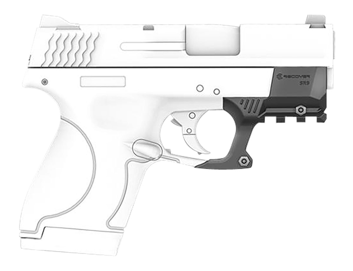 Recover Tactical SHR901 Rail Adapter for Smith and Wesson Shield Black