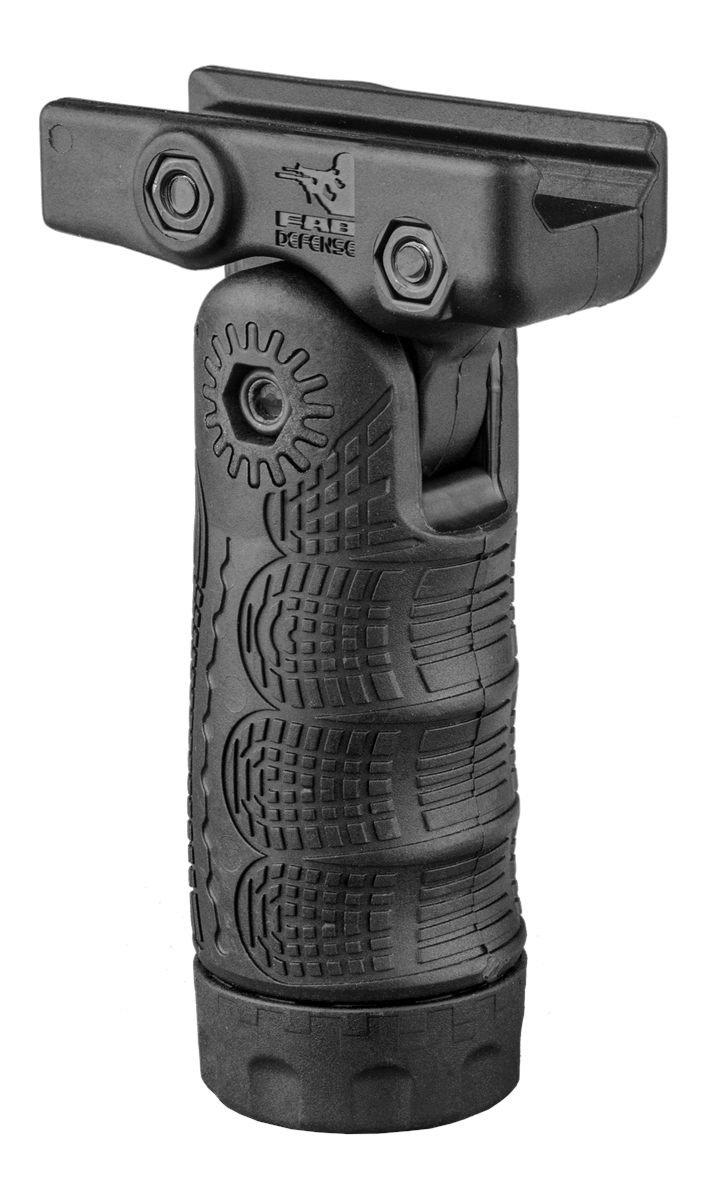 FAB Defense FXTFL T-FL Vertical Folding Foregrip 7-Position Black Fiberglas