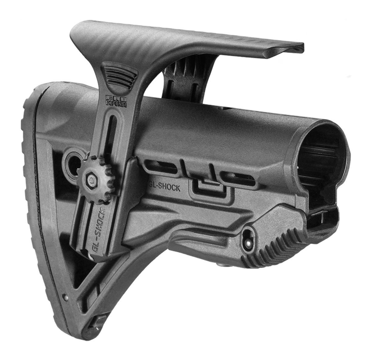 FAB Defense Fxglshockcp GL-Shock CP Buttstock for AR-15/ M16/ M4 w/Adjustab